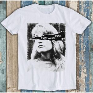 Twin Peaks Laura Palmer Fire Walk With Me Design Meme Gift Shirt
